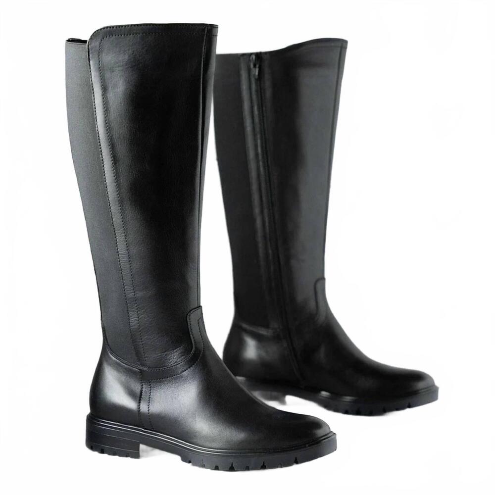 NEW ERIC MICHAEL women's riley tall boot in black